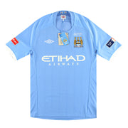 2010-11 Manchester City Umbro Camiseta Local 'Final F.A Cup' *con etiquetas* L