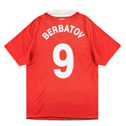2010-11 Manchester United Nike camiseta local Berbatov #9 XL
