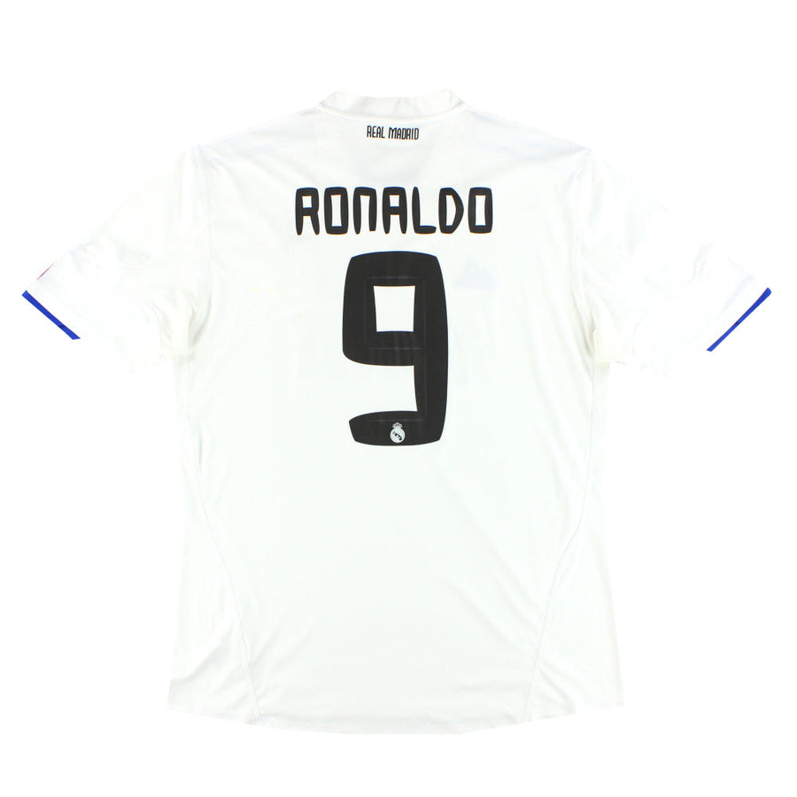 2010-11 Real Madrid camiseta adidas local Ronaldo #9 XL