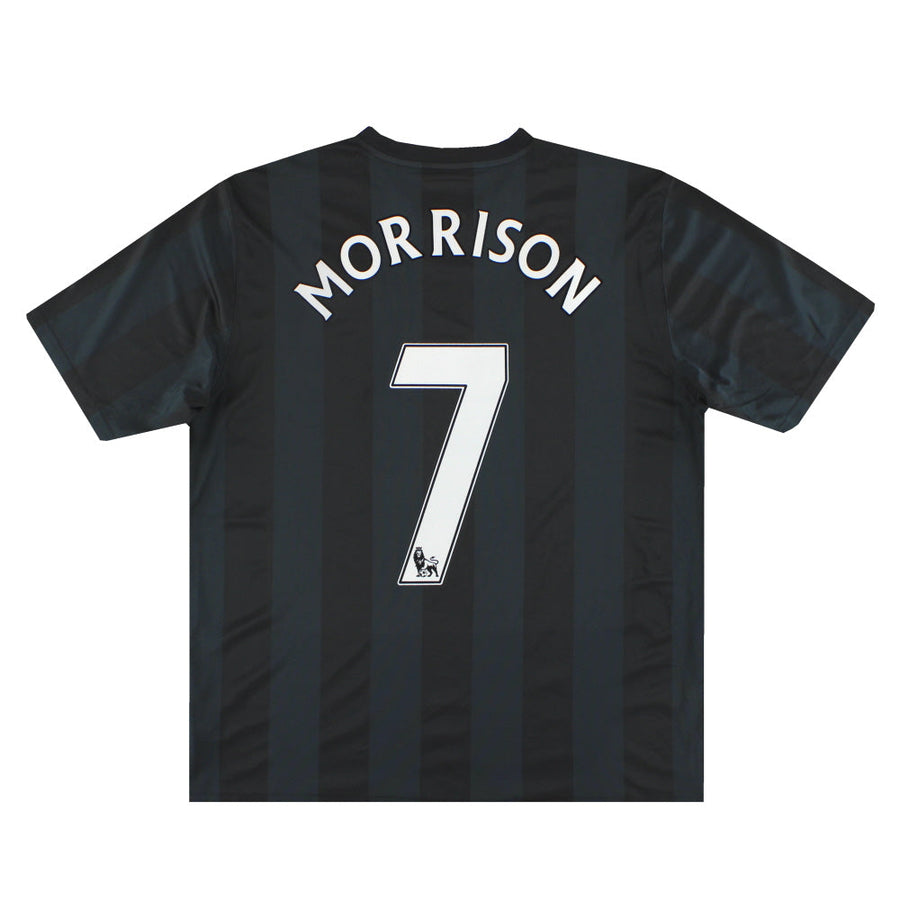 2010-11 West Brom Umbro Camiseta Visitante Morrison #7 L
