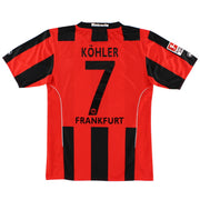 2010-12 Eintracht Frankfurt Camiseta Local Kohler #7 S