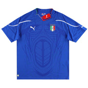 Camiseta de la primera equipación de Italia Puma 2010-12 *con etiquetas* XXL