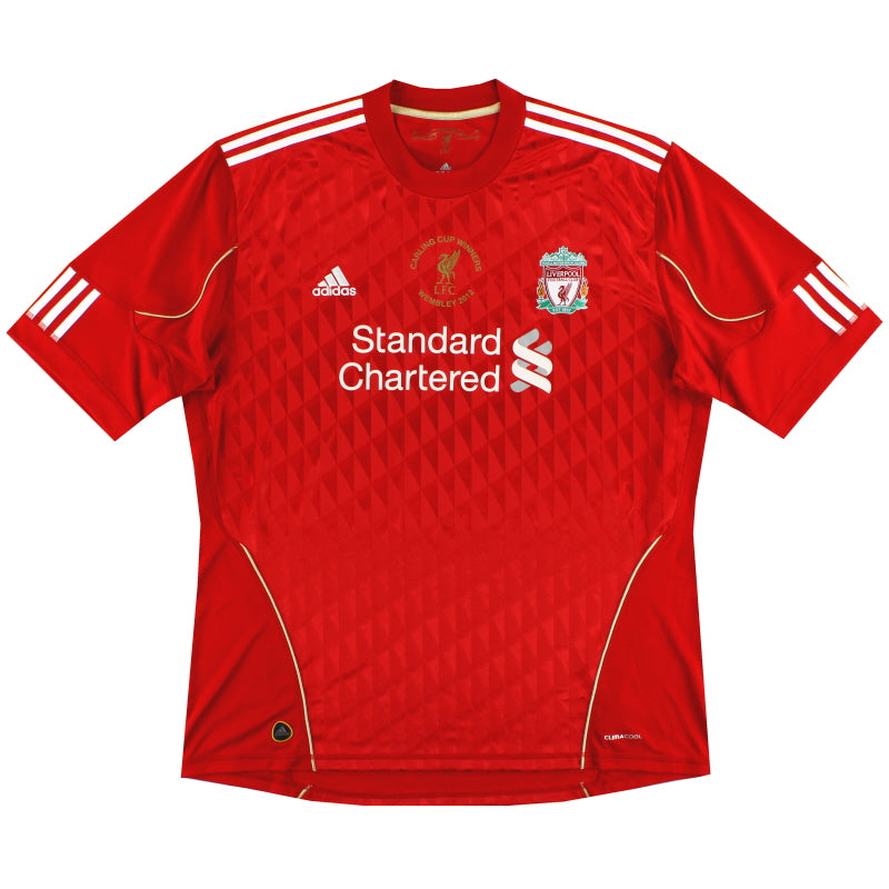 2010-12 Liverpool adidas 'Carling Cup Winners' Camiseta Local XXL