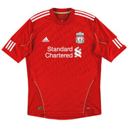 2010-12 Liverpool camiseta local adidas M