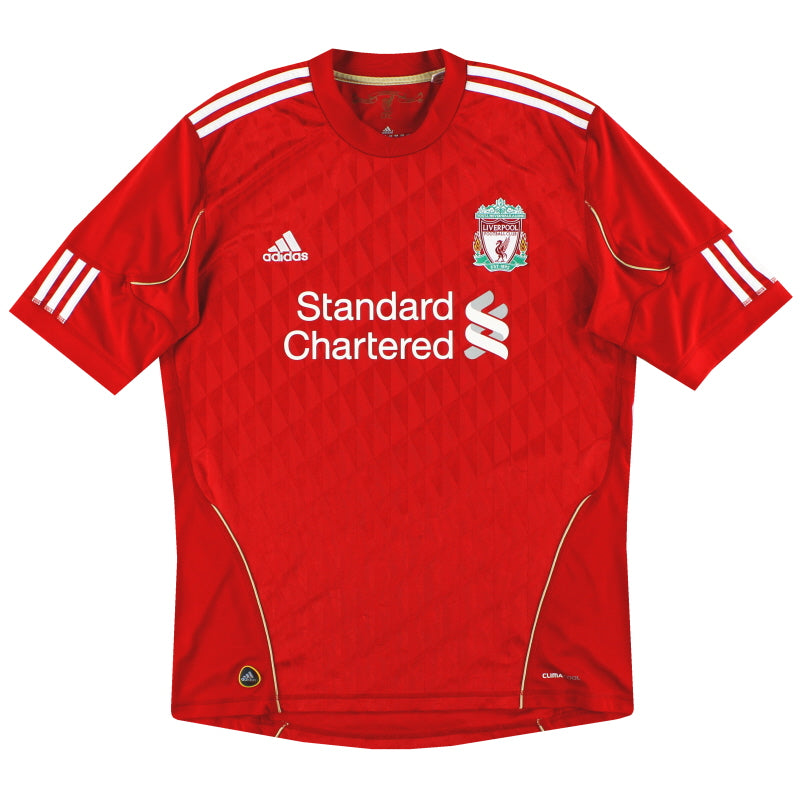 2010-12 Liverpool camiseta local adidas M