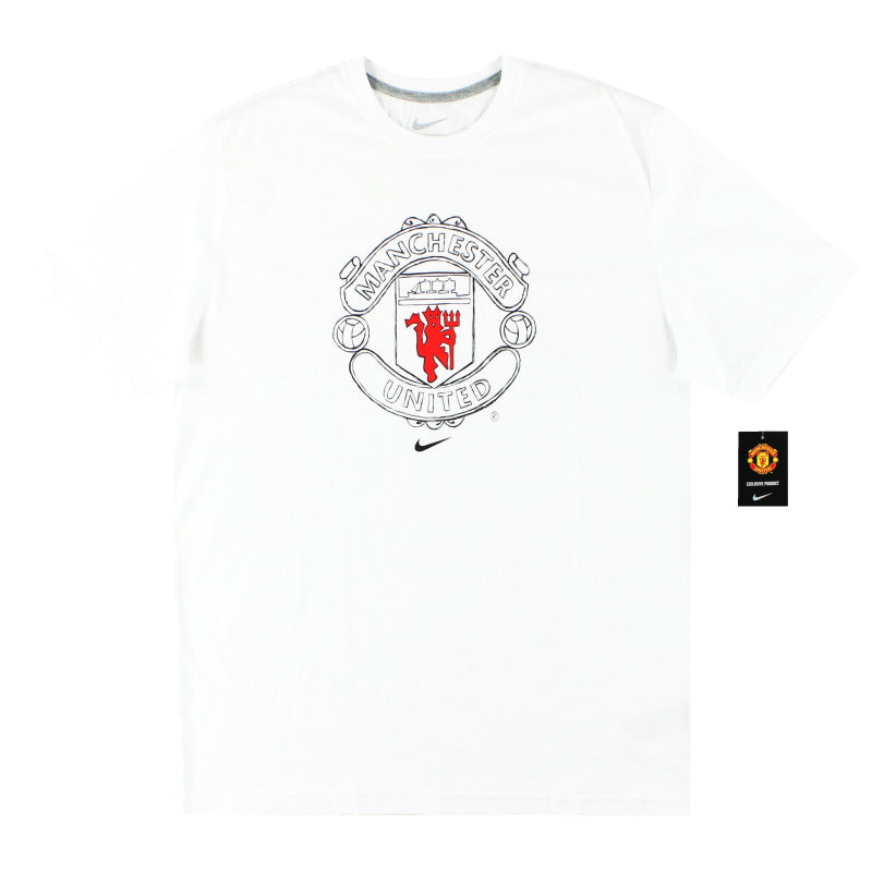 2010-12 Camiseta Nike con Gráfico Manchester United *BNIB* XL