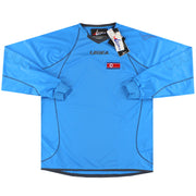 2010-12 Corea del Norte Camiseta y pantalón corto de portero Mundial *A ESTRENAR EN CAJA* XL