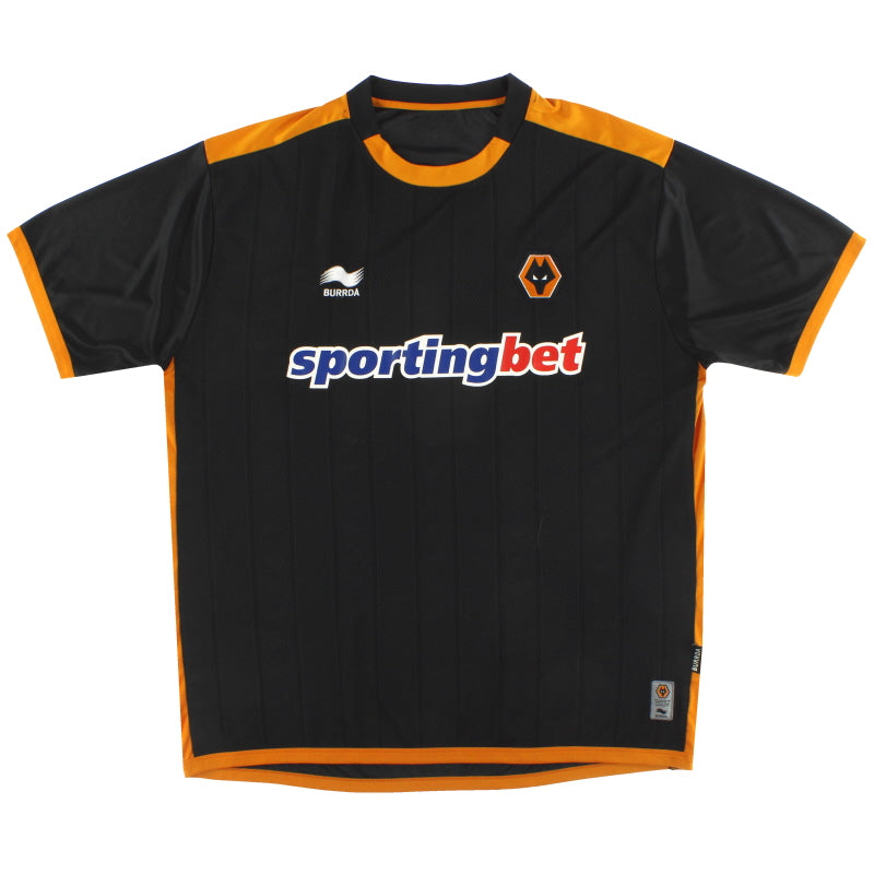 2010-12 Wolves Burrda Camiseta Visitante M
