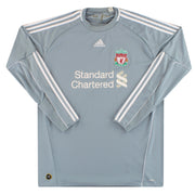 2010-12 Liverpool adidas Camiseta Portero Manga Larga XL