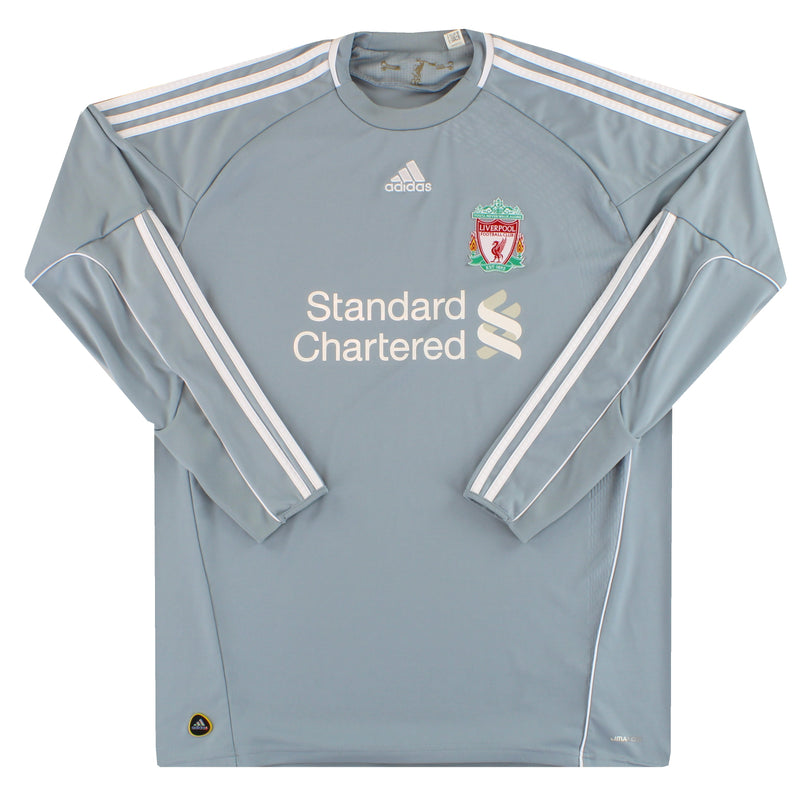 2010-12 Liverpool adidas Goalkeeper Shirt L/S XL