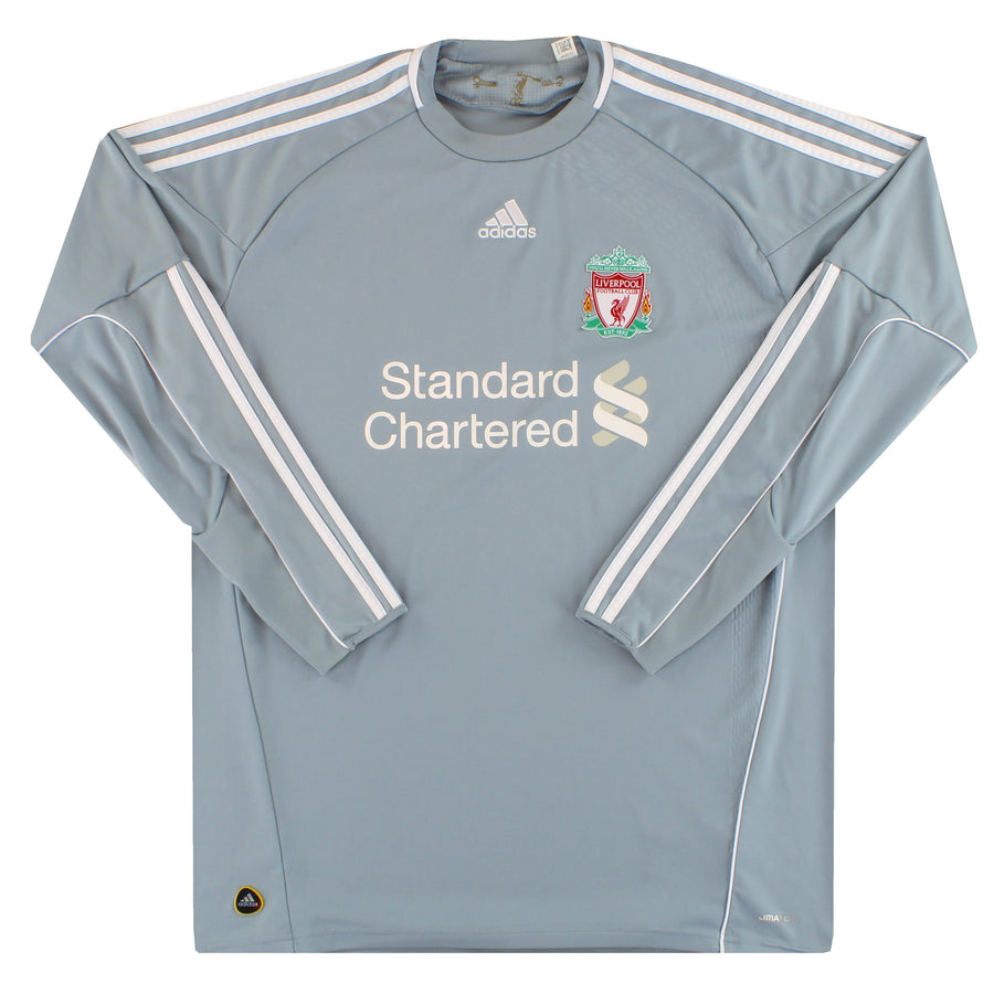 2010-12 Liverpool adidas Camiseta Portero Manga Larga XL