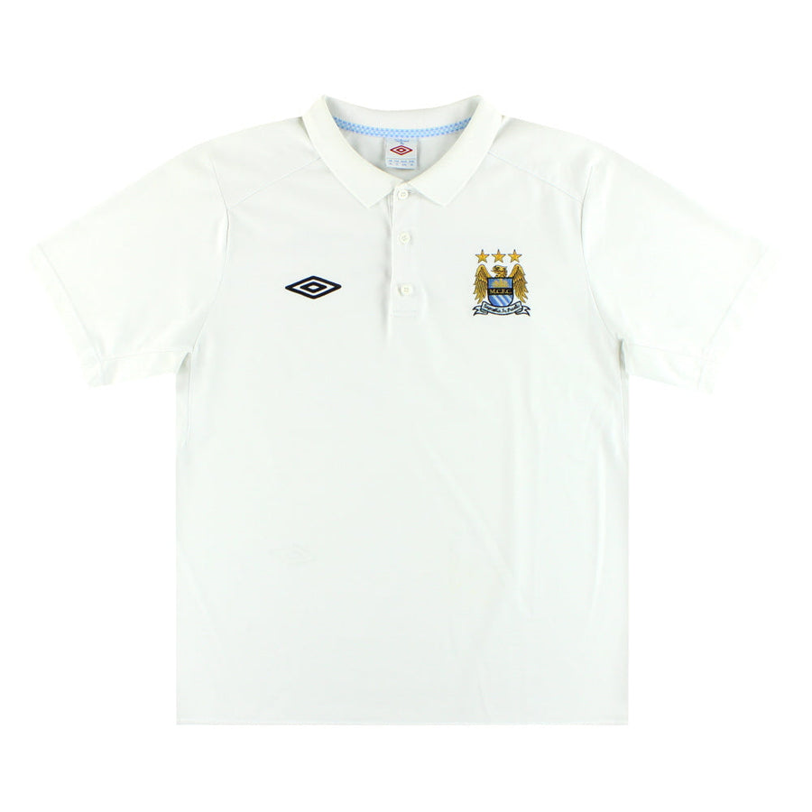 2010-12 Manchester City Umbro Polo Camiseta XL