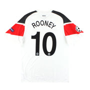 2010-12 Manchester United Nike CL Away Shirt Rooney #10 *Como Nueva* L