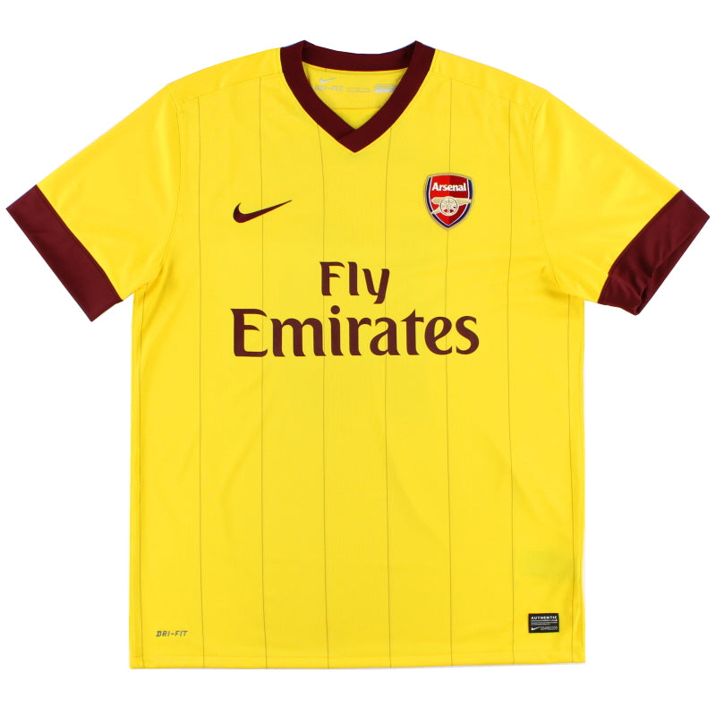Camiseta de visitante Nike del Arsenal 2010-13 XXXL