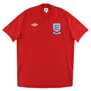 Camiseta Umbro 'South Africa' Visitante Inglaterra 2010 Talla S