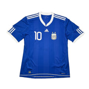 Camiseta de Visitante de Argentina 2010/11 Messi #10 (L) Adidas