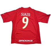 2010/11 Chile Suazo #9 Camiseta de local (L) Brooks