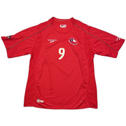 2010/11 Chile Suazo #9 Camiseta de local (L) Brooks
