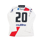 2010/11 Curicó Unido #20 Camiseta de local de manga larga (XL) Mitre