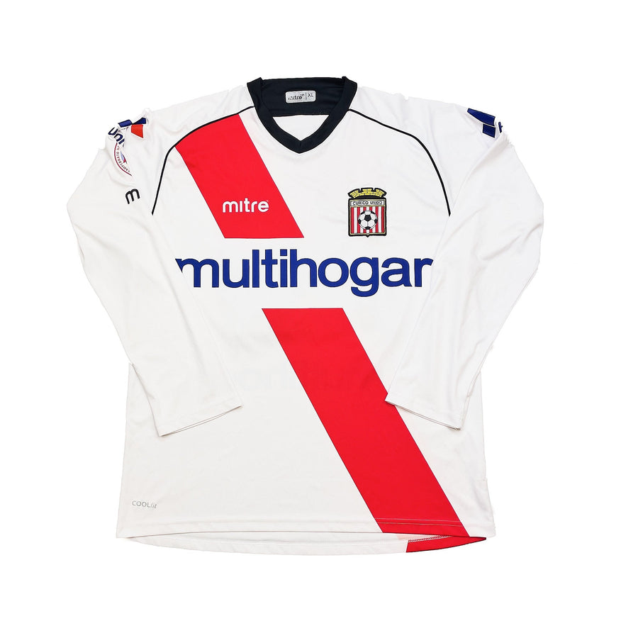 2010/11 Curicó Unido #20 Camiseta de local de manga larga (XL) Mitre