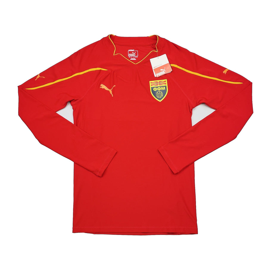 2010/11 Macedonia del Norte *BNWT* Camiseta Local Manga Larga (M) Puma