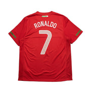 Camiseta Nike local de Portugal 2010/11 de Ronaldo #7 (M)