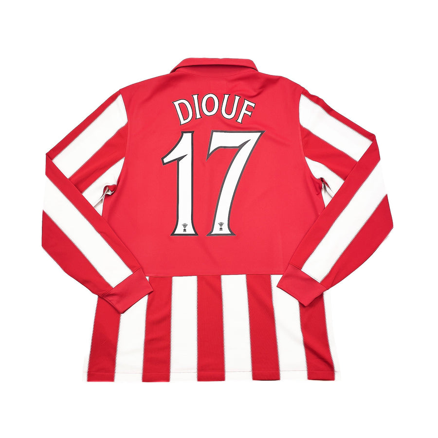 Camiseta de visitante de manga larga Umbro del Rangers Diouf #17 2010/11 (L)