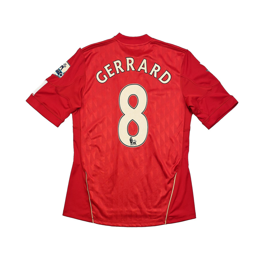 Camiseta de Local 2010/12 Liverpool Gerrard #8 (S) Adidas