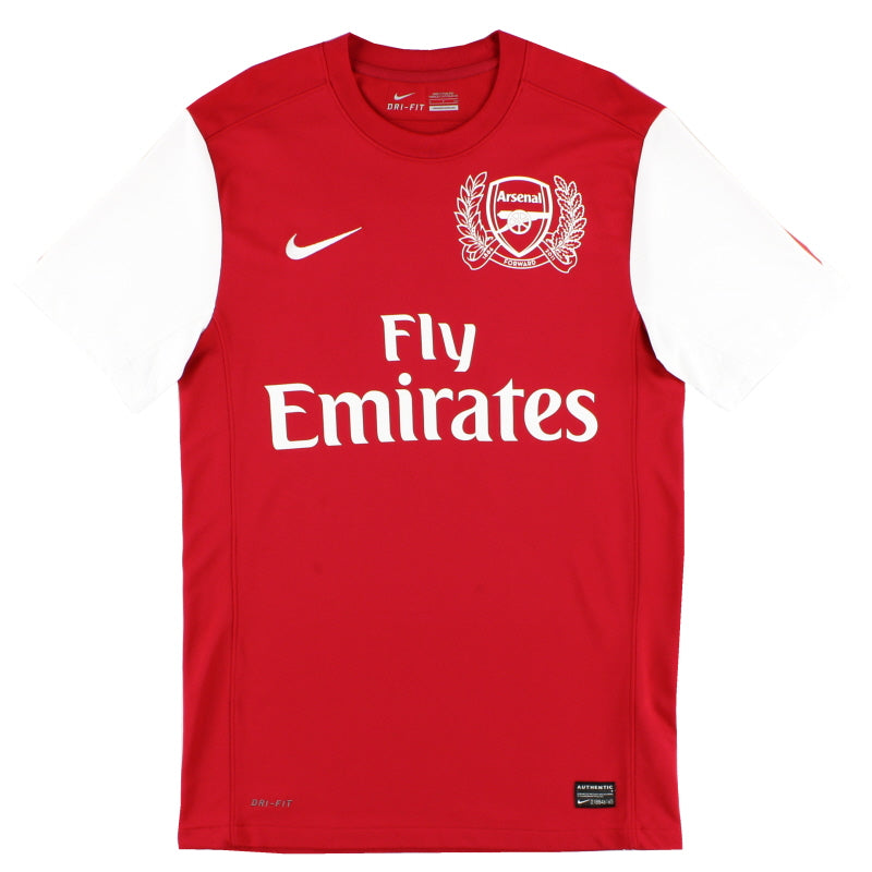 Camiseta local Nike del Arsenal '125 Aniversario' 2011-12 Talla L