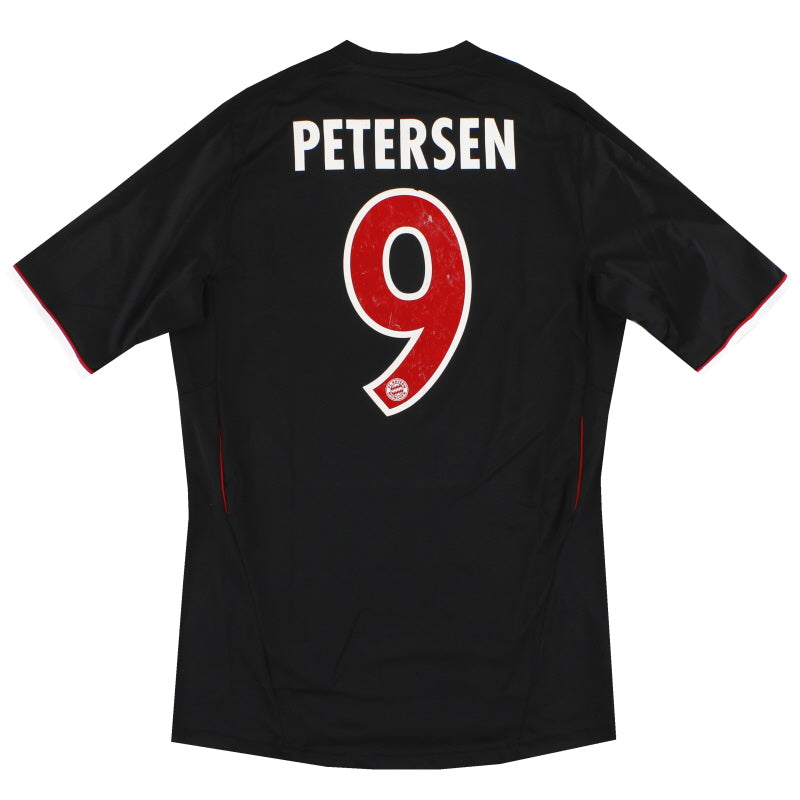 2011-12 Bayern Múnich camiseta adidas CL Tercera Petersen #9 S