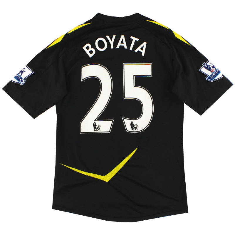 2011-12 Bolton Reebok Camiseta de visitante para jugador Boyata #25 *Como nueva* M