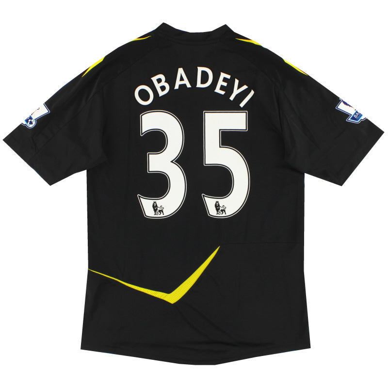 2011-12 Bolton Reebok Camiseta de visitante Obadeyi #35 *Como nueva* L