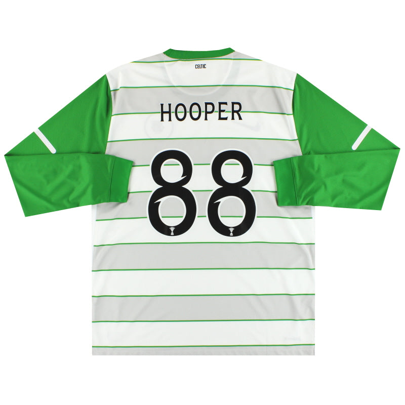 2011-12 Camiseta de visitante Celtic Nike Hooper #88 Manga Larga XL