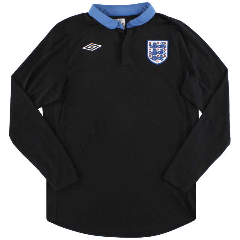 2011-12 Inglaterra Umbro Camiseta Visitante M/L L