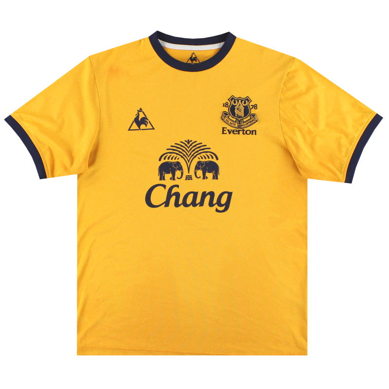 Camiseta de visitante Everton Le Coq Sportif 2011-12 *Impecable* XXL