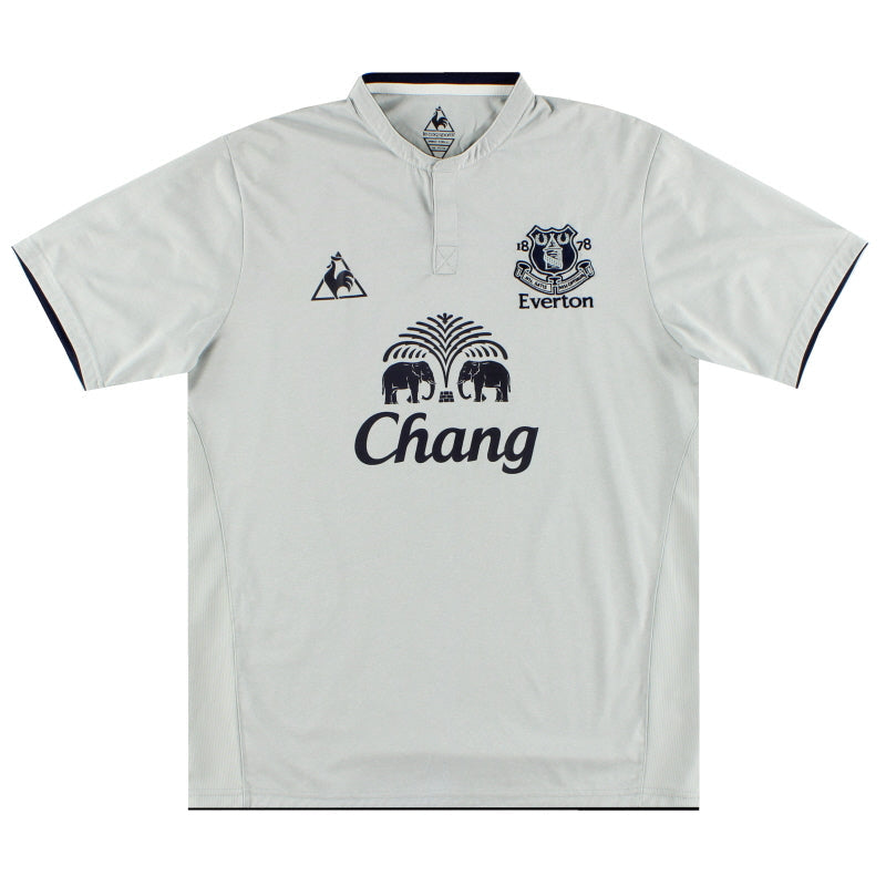 Camiseta Le Coq Sportif de la tercera equipación del Everton 2011-12 L