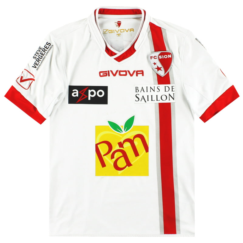 Camiseta de local Givova FC Sion 2011-12 XS