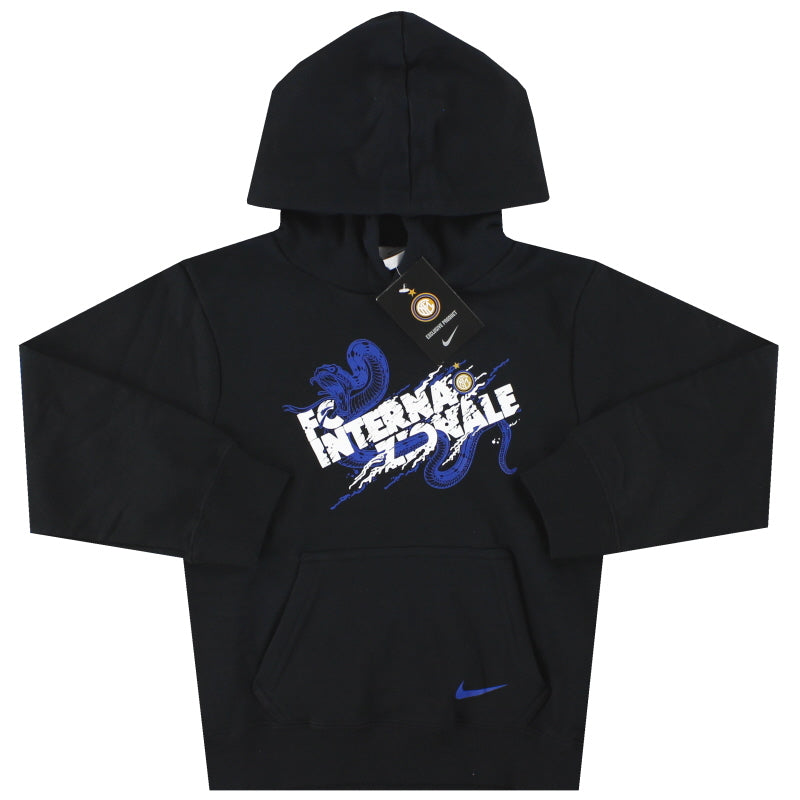 2011-12 Inter de Milán Nike Graphic Sudadera con Capucha *A ESTRENAR EN CAJA* XS.Niños