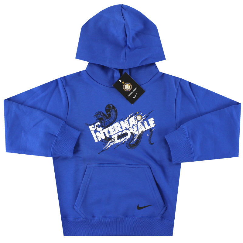 Sudadera con Capucha Nike Gráfica Inter de Milán 2011-12 *Nueva en Caja* XS.Niños