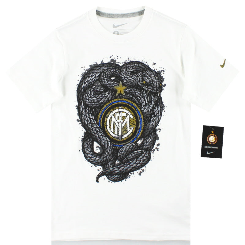Camiseta gráfica Nike Inter de Milán 2011-12 *NUEVO EN CAJA* Niños P.