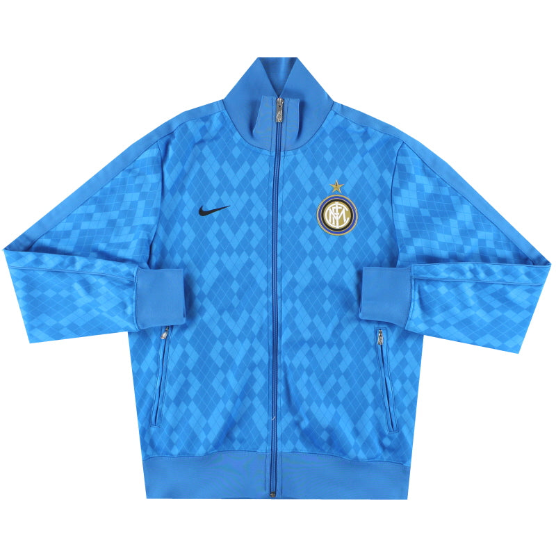 Chaqueta deportiva auténtica Nike N98 del Inter de Milán 2011-12 M