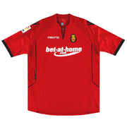 2011-12 Mallorca Macron Camiseta de casa XL. Niños