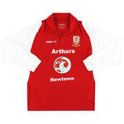 2011-12 Newtown Macron Home Shirt *Como Nueva* M/L P