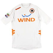 2011-12 Roma Kappa Camiseta Visitante *Impecable* XL