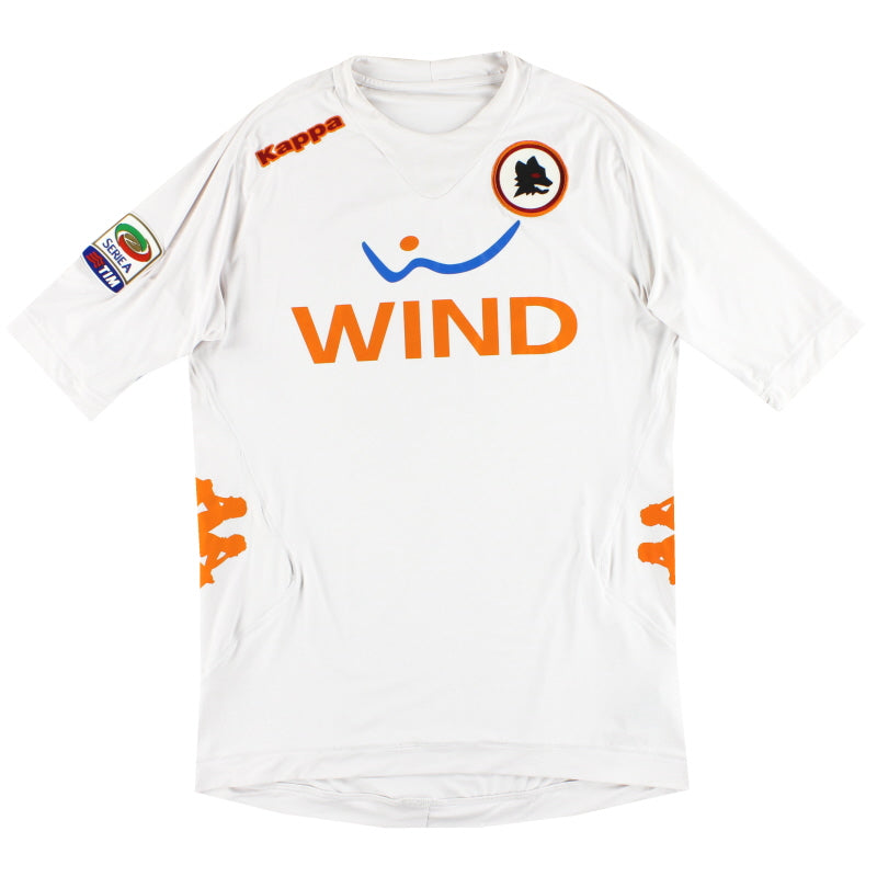 2011-12 Roma Kappa Camiseta Visitante *Impecable* XL