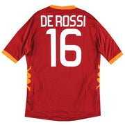 Camiseta de local de la Roma Kappa 2011-12 De Rossi #16 *con etiquetas* XXL