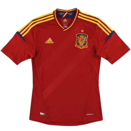 2011-12 Spain adidas Home Shirt *Mint* L