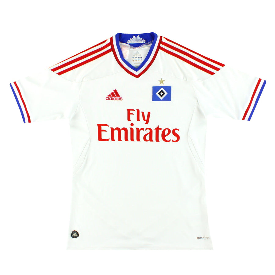 2011-12 Camiseta de casa del Hamburgo de adidas XL. Niños
