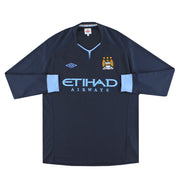 2010-12 Manchester City Umbro Camiseta Visitante Manga Larga XL