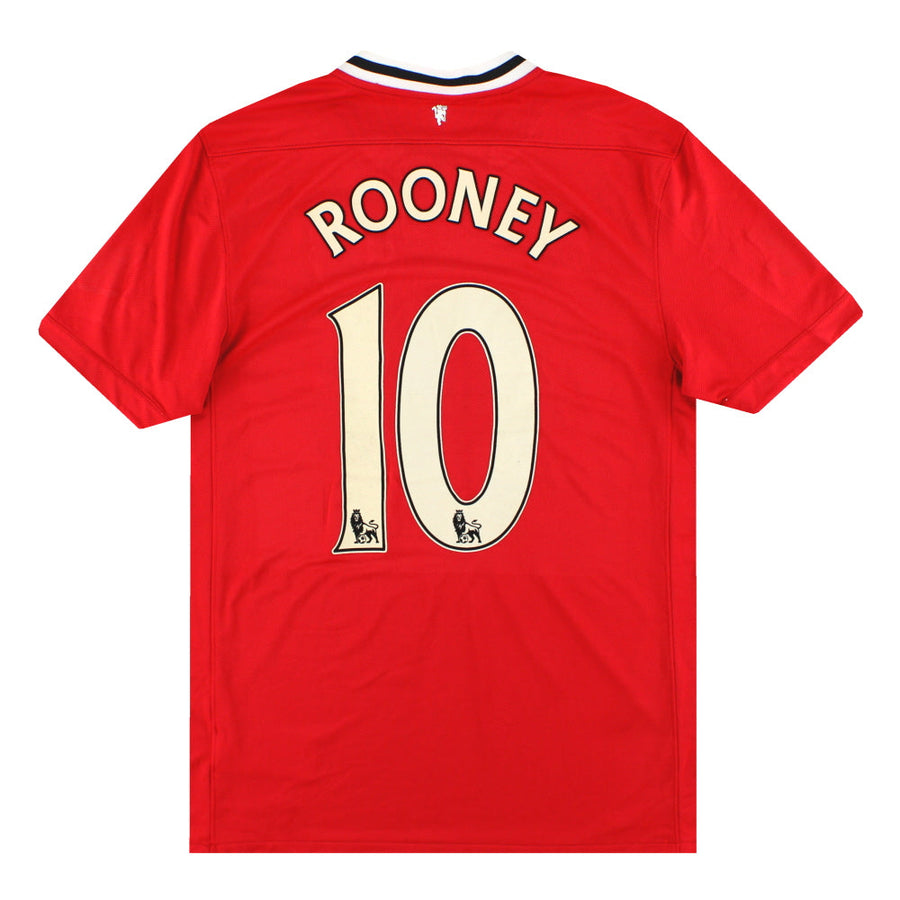 Camiseta Nike de local del Manchester United 2011-12 Rooney #10 L